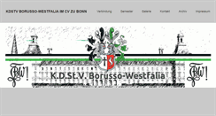 Desktop Screenshot of borusso-westfalia.de